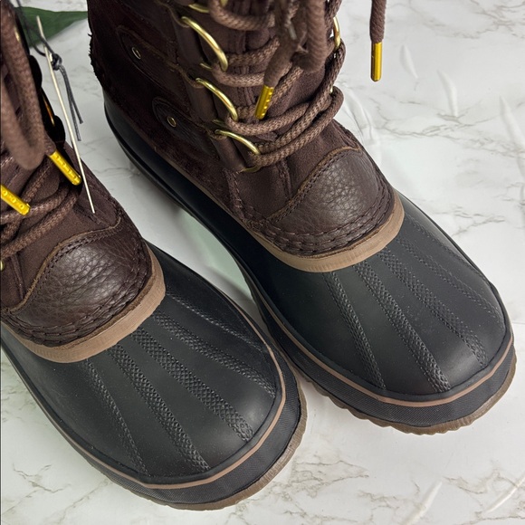 Sorel Joan of Arctic Waterproof Winter Boots | Dark Brown Faux Fur Lined Women’s - Picture 2 of 7